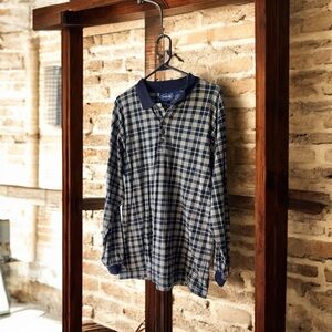 Men’s HIS Long Sleeve Polo Shirt Size L